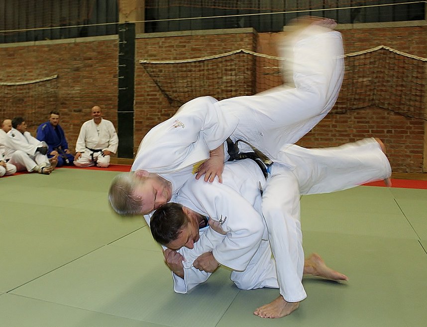 Kampfsportler des TSG Salza, eine "starke Gemeinschaft"