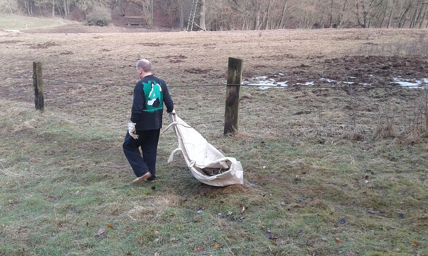 Mahd im Moor, BUND Nordhausen im Einsatz