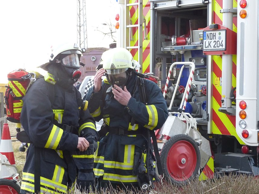 Brand in leerstehendem Wohnhaus