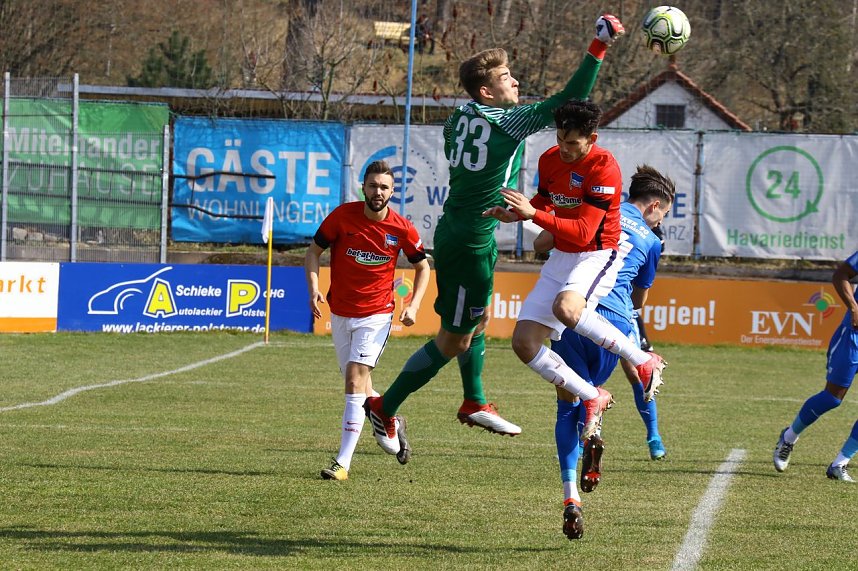 Nur ein Unentschieden gegen die U23 von Hertha BSC