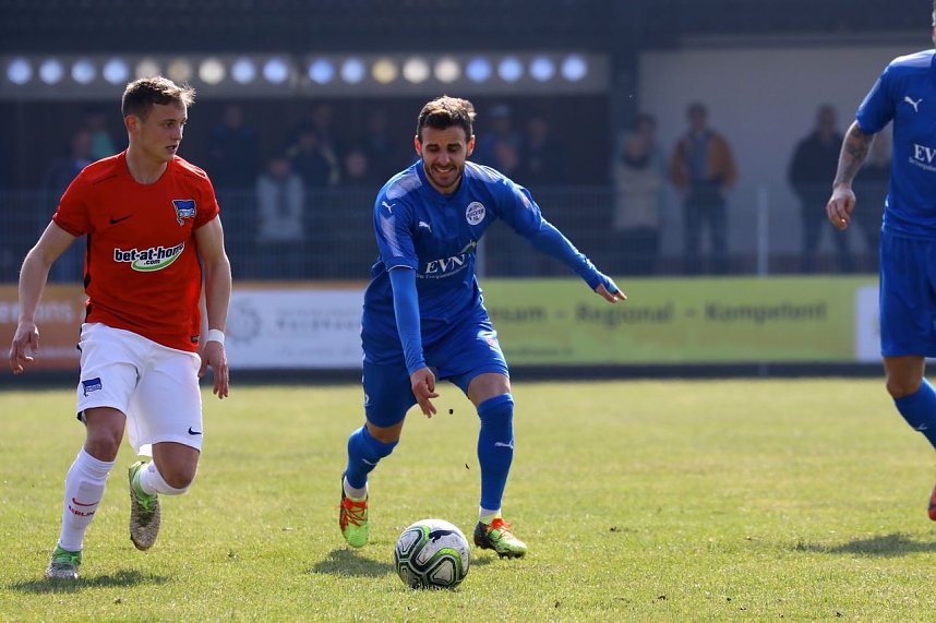 Nur ein Unentschieden gegen die U23 von Hertha BSC