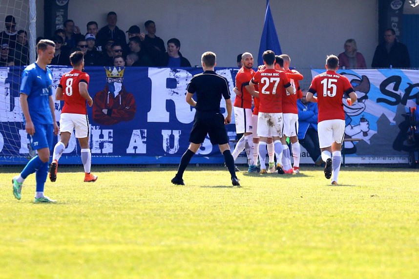 Nur ein Unentschieden gegen die U23 von Hertha BSC