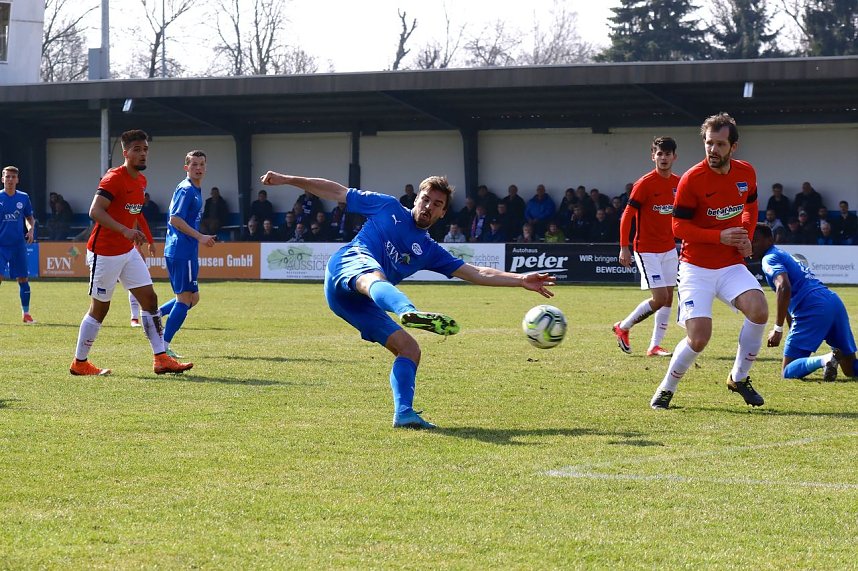 Nur ein Unentschieden gegen die U23 von Hertha BSC