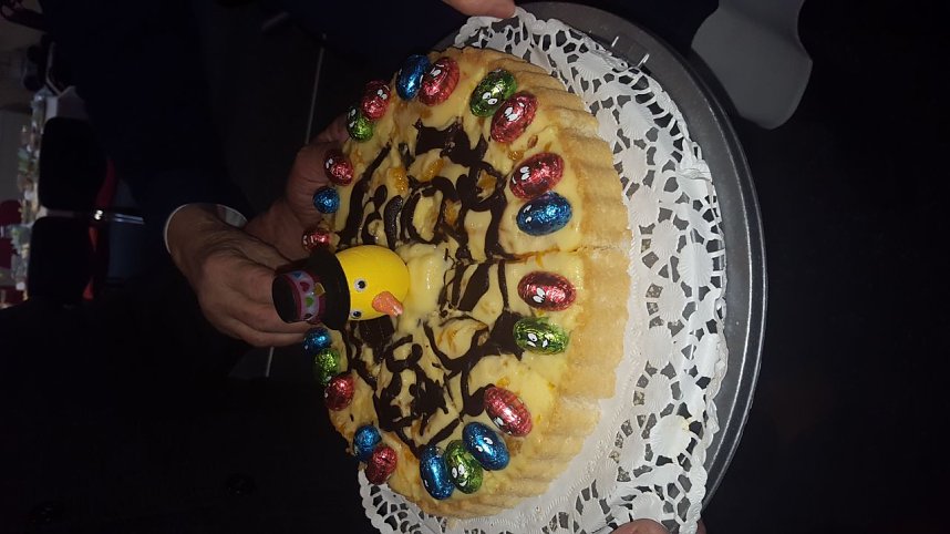 Osterfr&uuml;hst&uuml;ck beim ambulanten Dienst