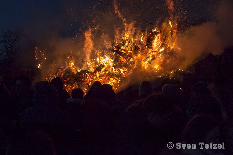 Osterfeuer in Krimderode