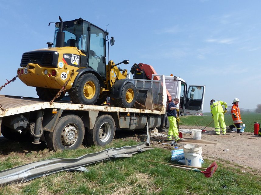 Von der Fahrbahn abgekommen