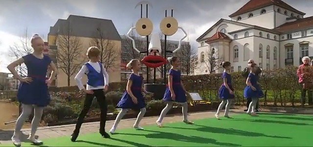 Die Eleven des Tanzstudio Radeva auf der 10. Nordth&uuml;ringer Kulturnacht