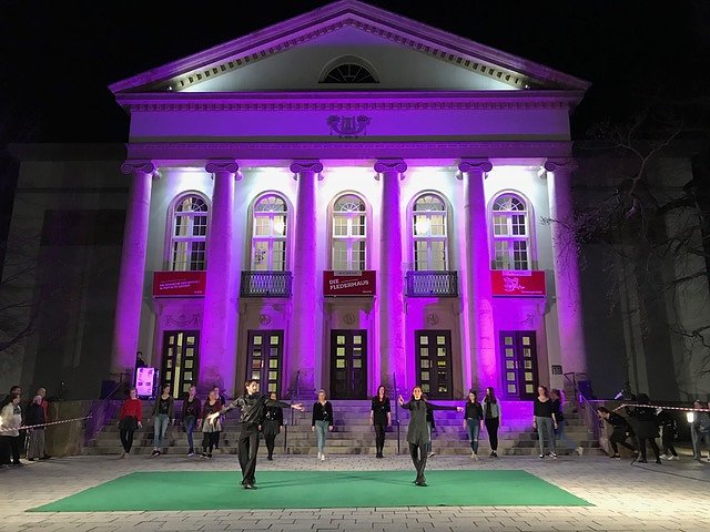 Die Eleven des Tanzstudio Radeva auf der 10. Nordth&uuml;ringer Kulturnacht