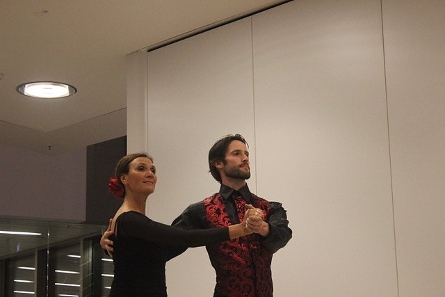 Die Eleven des Tanzstudio Radeva auf der 10. Nordth&uuml;ringer Kulturnacht