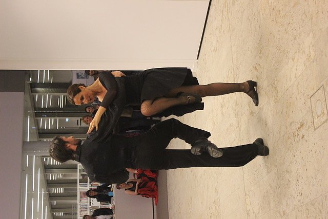 Die Eleven des Tanzstudio Radeva auf der 10. Nordth&uuml;ringer Kulturnacht