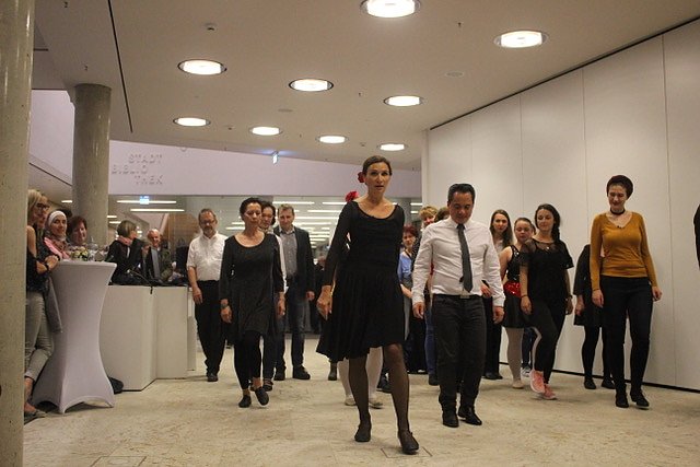 Die Eleven des Tanzstudio Radeva auf der 10. Nordth&uuml;ringer Kulturnacht