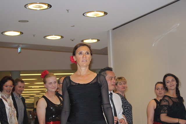 Die Eleven des Tanzstudio Radeva auf der 10. Nordth&uuml;ringer Kulturnacht