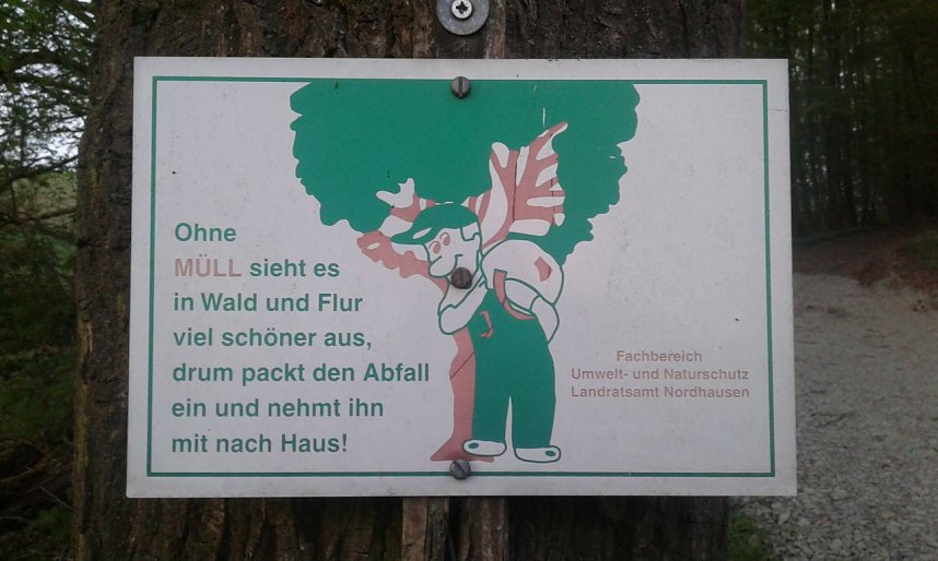 Bei Fronderode: Verm&uuml;llt und zerfahren