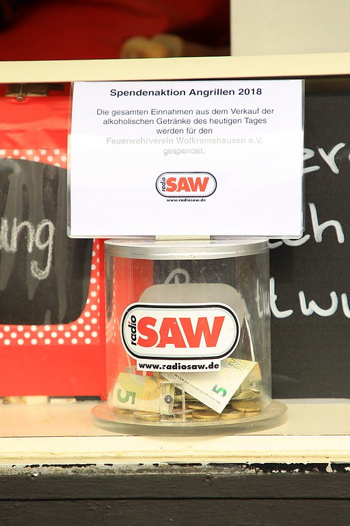 Radio SAW Angrillen 2018 mit Warren Green