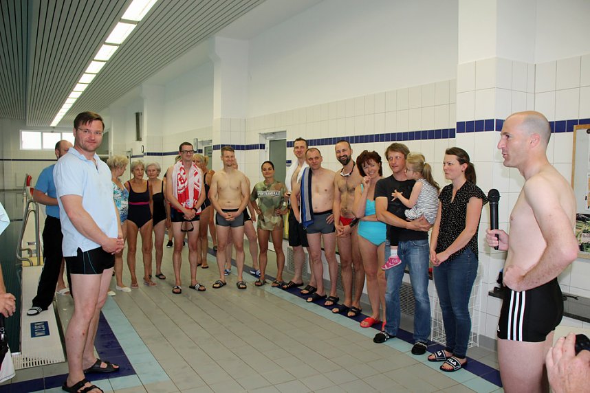 Sekunden vor der Hatz nach Bahnen