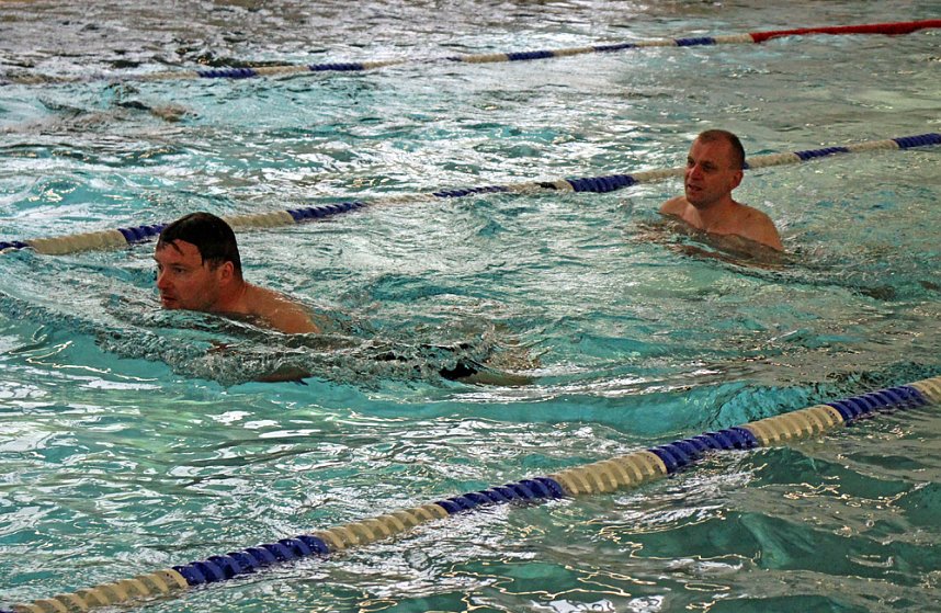 Sekunden vor der Hatz nach Bahnen