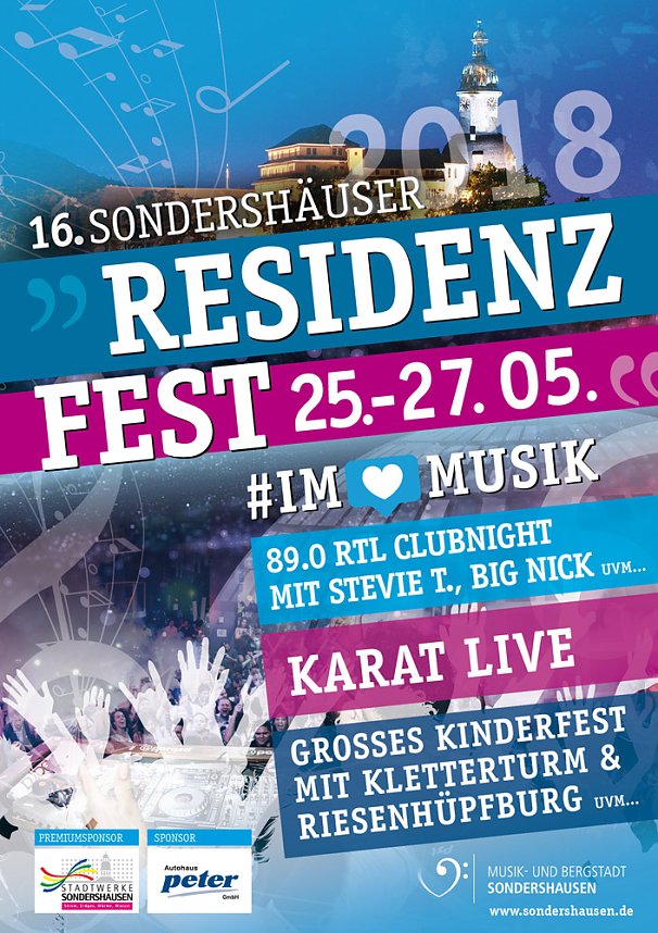 16. Sondersh&auml;user Residenzfest und 10. Sondersh&auml;user Autofr&uuml;hling