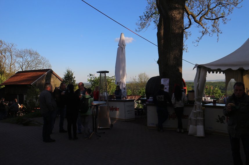 Walpurgis auf der Burgruine Hohnstein