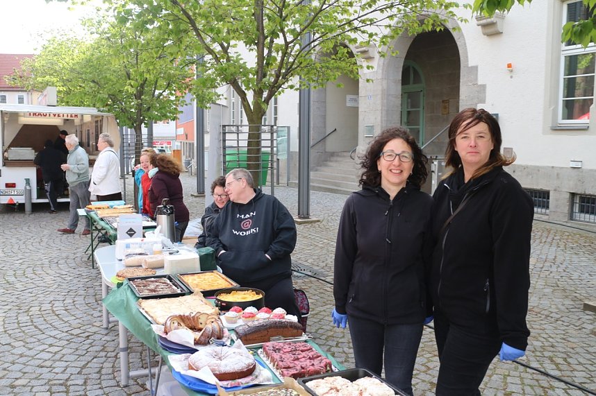 1. Mai auf dem Nordh&auml;user Rathausplatz
