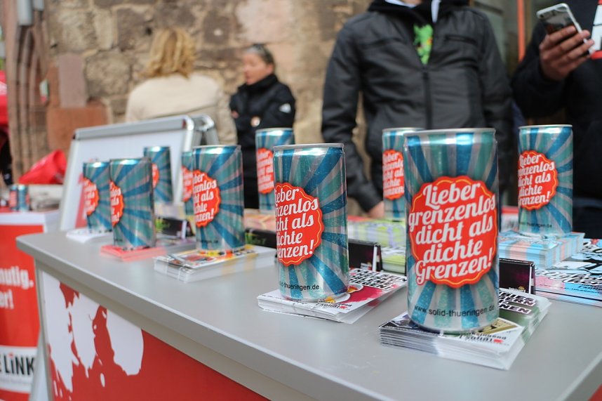 1. Mai auf dem Nordh&auml;user Rathausplatz