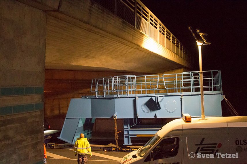 Erster Transport war unterwegs