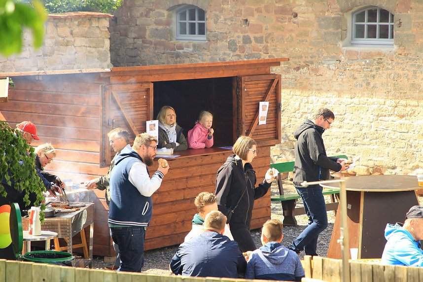 Maibaumsetzen in Wolkramshausen