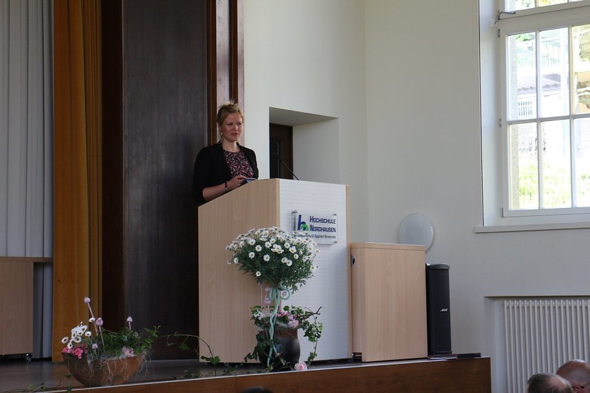 Graduierungsfeier an der Hochschule Nordhausen