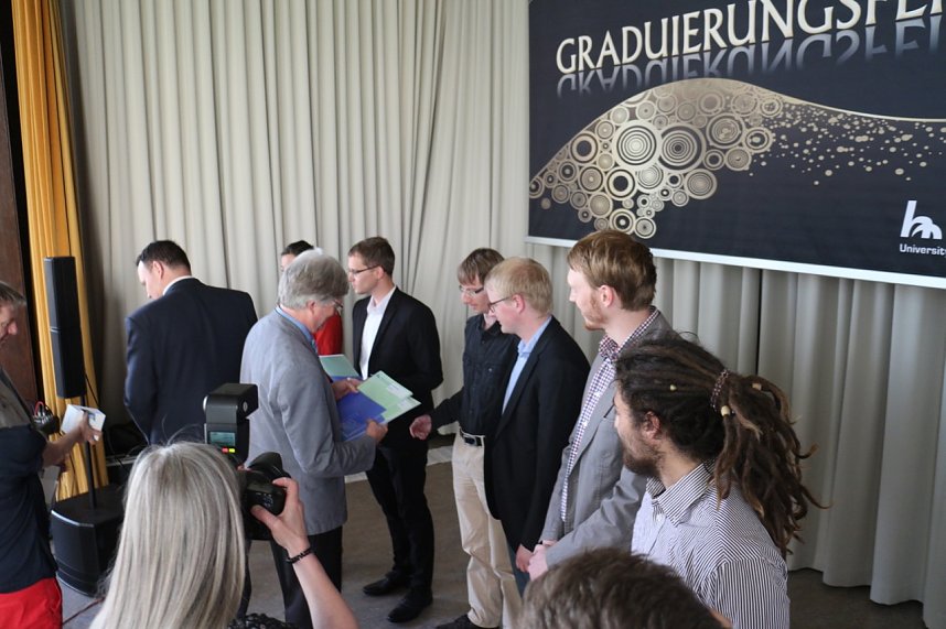 Graduierungsfeier an der Hochschule Nordhausen