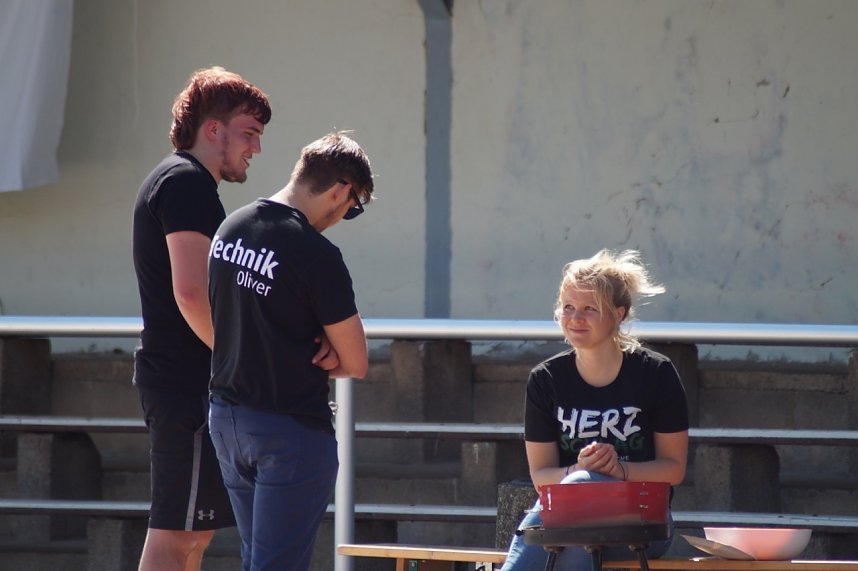 Spendenlauf der jungen Kirche Herzschlag