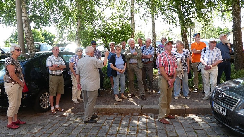Herzsportgruppe auf Entdeckertour in Nordhausen