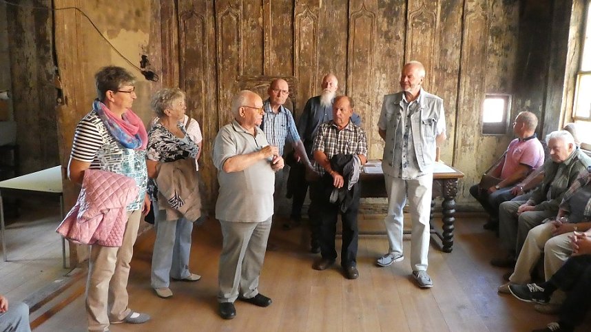 Herzsportgruppe auf Entdeckertour in Nordhausen