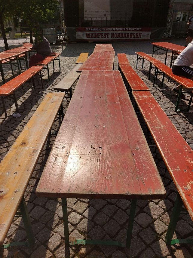 Das Weinfest am Nachmittag