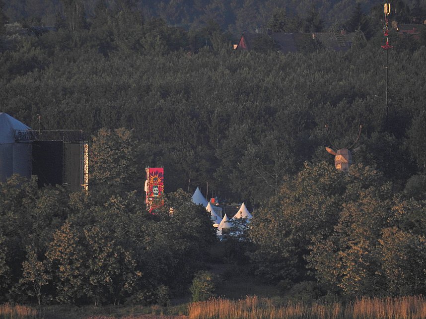 Peter Blei unterwegs in Bitterfeld