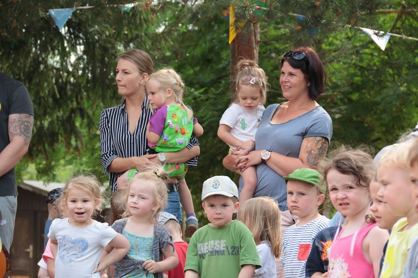 Die Kinder hatten ein kleines Programm einstudiert.