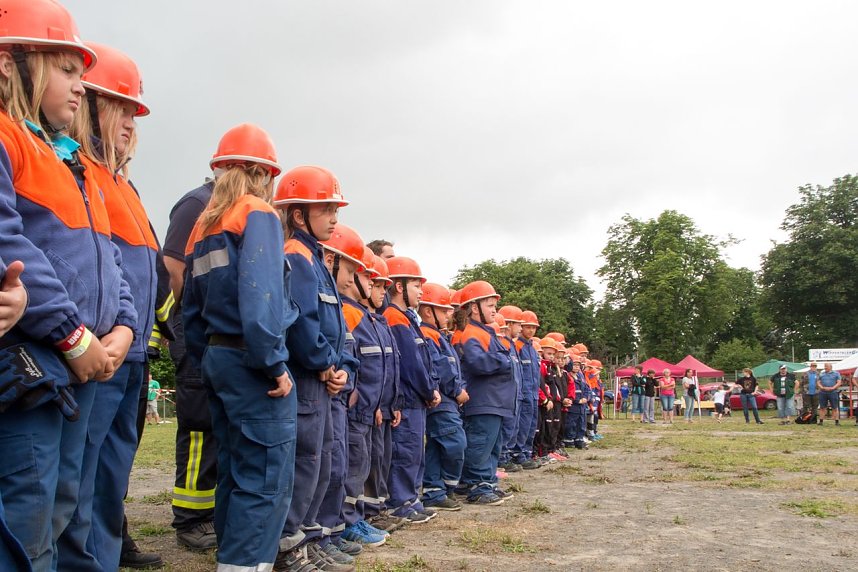 Die Kleinsten zeigten ihr K&ouml;nnen