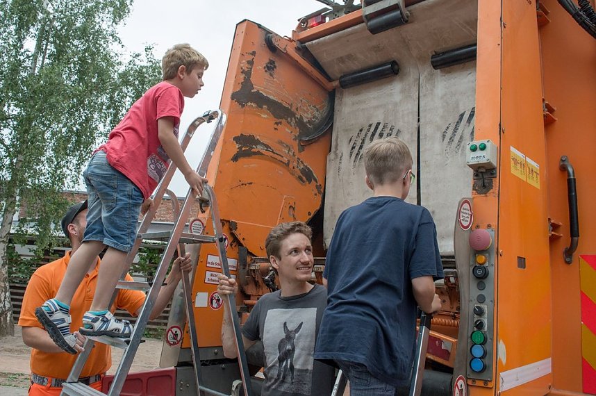 Abfall-Projekt in der Evangelischen Grundschule