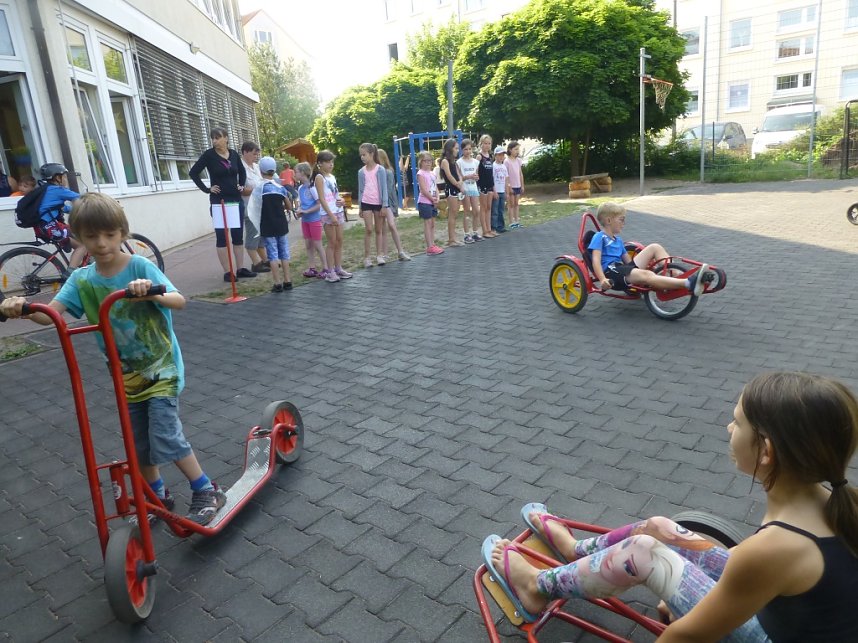 Fahr Rad, aber sicher! - Aktionstag in der Gemeinde Harztor