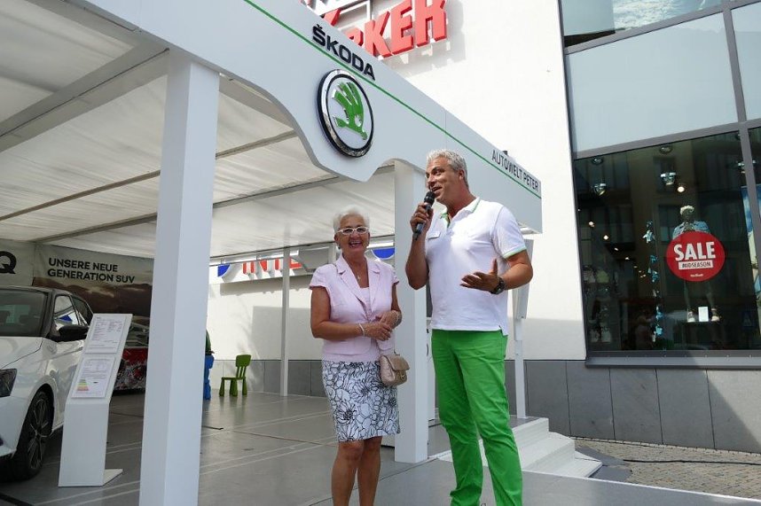Spiel, Spa&szlig; & Spannung bei der Skoda-Roadshow