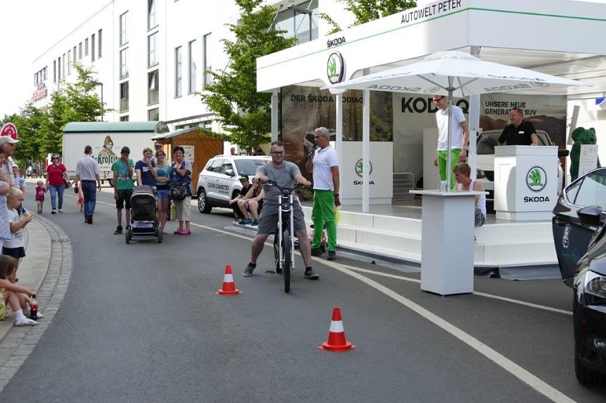 Spiel, Spa&szlig; & Spannung bei der Skoda-Roadshow