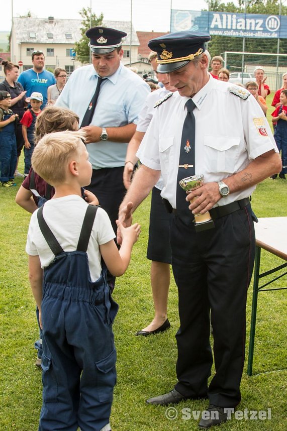 Im Finale knapp unterlegen