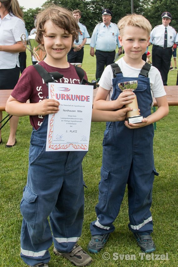 Im Finale knapp unterlegen