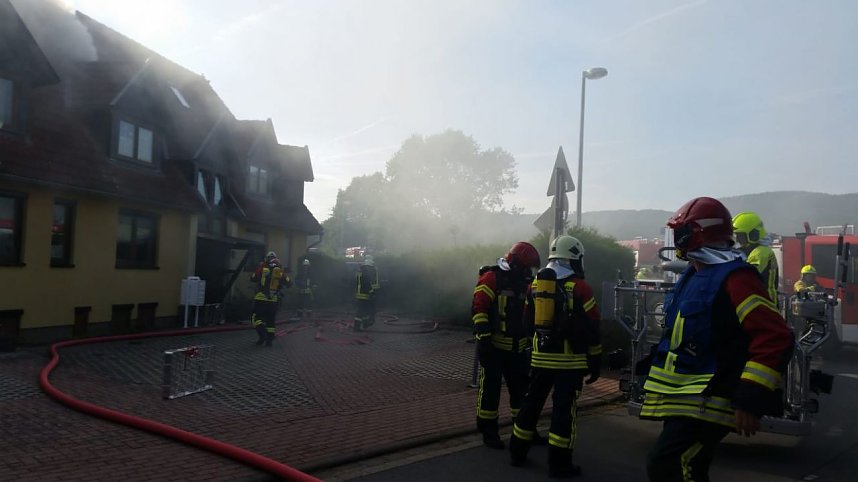 Dachgeschoss in Neustadt brannte