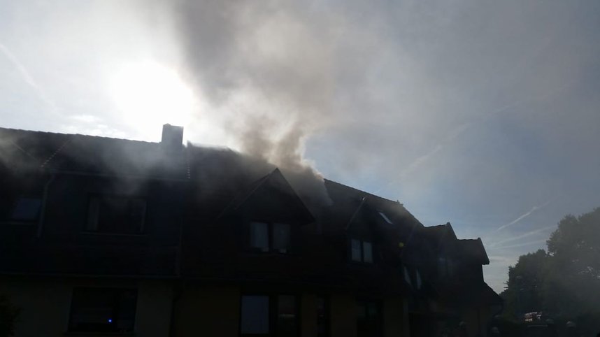 Dachgeschoss in Neustadt brannte