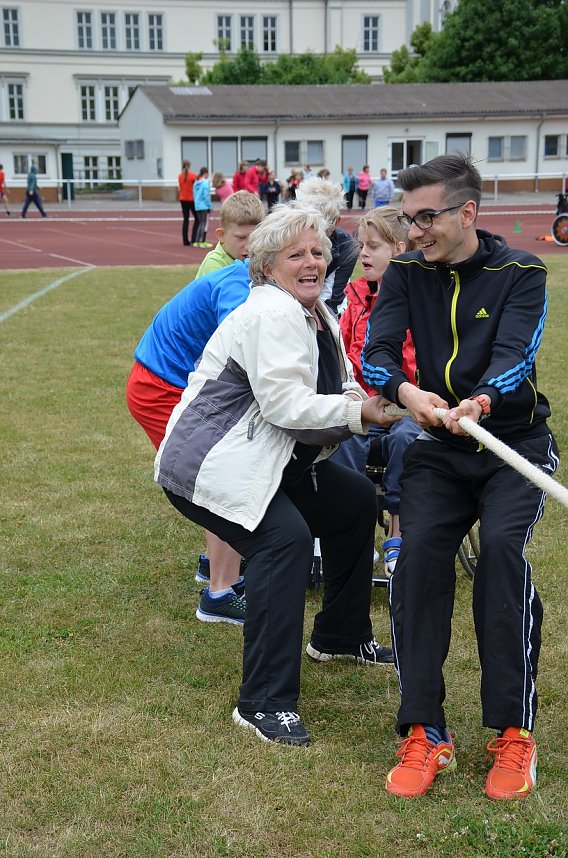 Sportliche Woche f&uuml;r das F&ouml;rderzentrum St. Martin