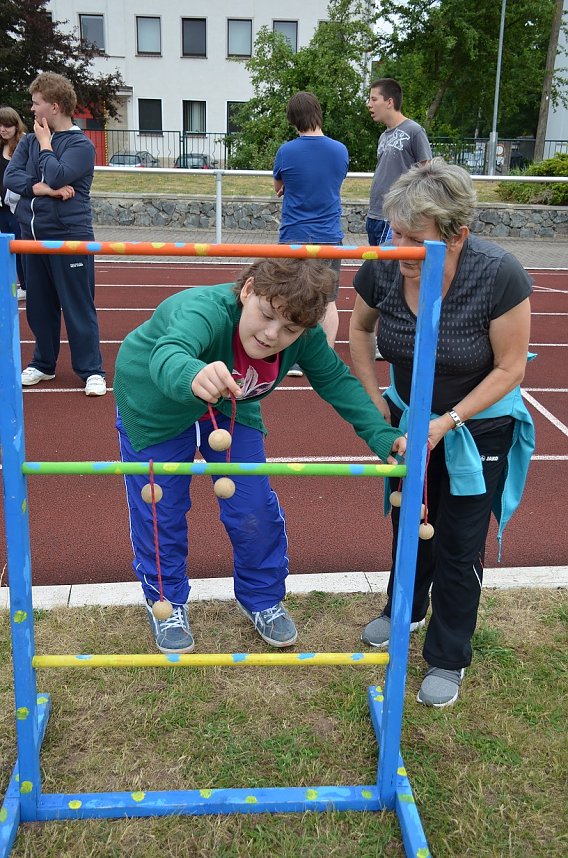 Sportliche Woche f&uuml;r das F&ouml;rderzentrum St. Martin