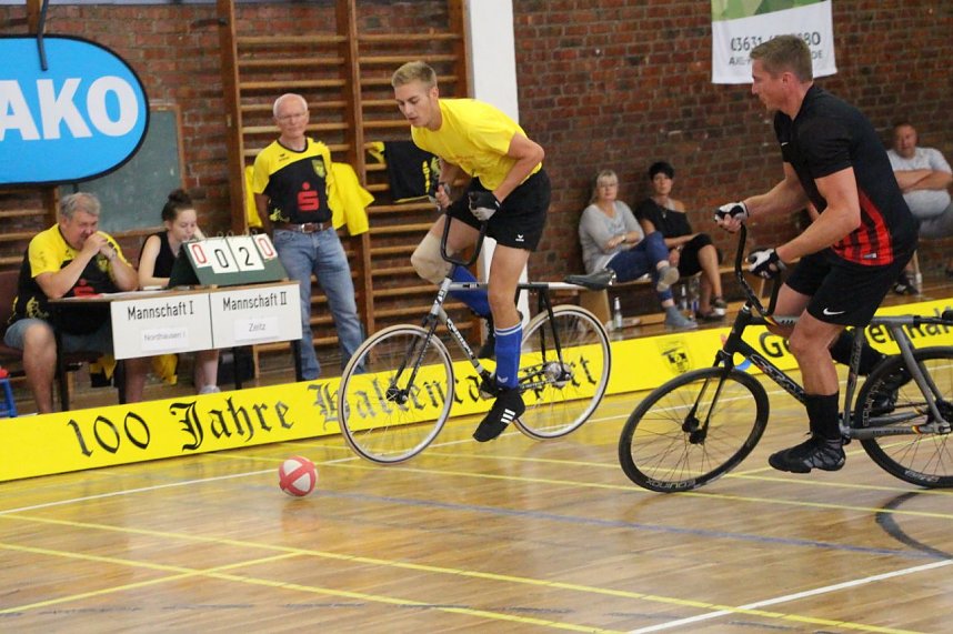 Aufstiegschance verpasst - die Konkurrenz der Ilfelder Radballer war zu stark