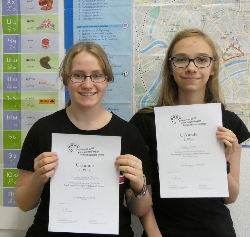 Spielend russisch lernen -  Spracholympiade zu Gast in Nordhausen