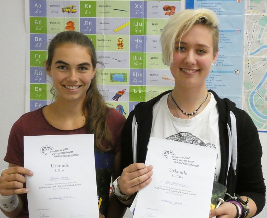 Spielend russisch lernen -  Spracholympiade zu Gast in Nordhausen