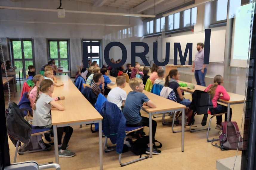 Kinderuni auf dem Nordh&auml;user Campus