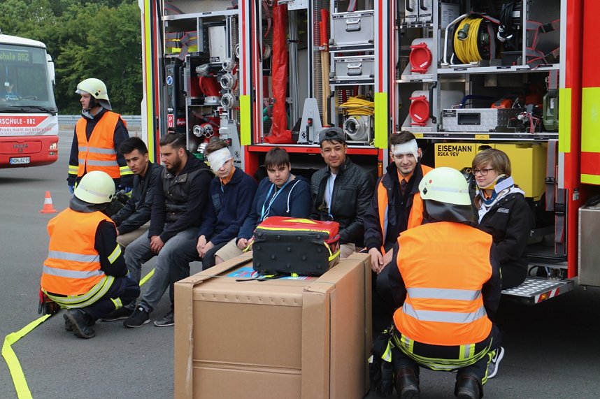 Berufsaktionstag auf dem Autodrom